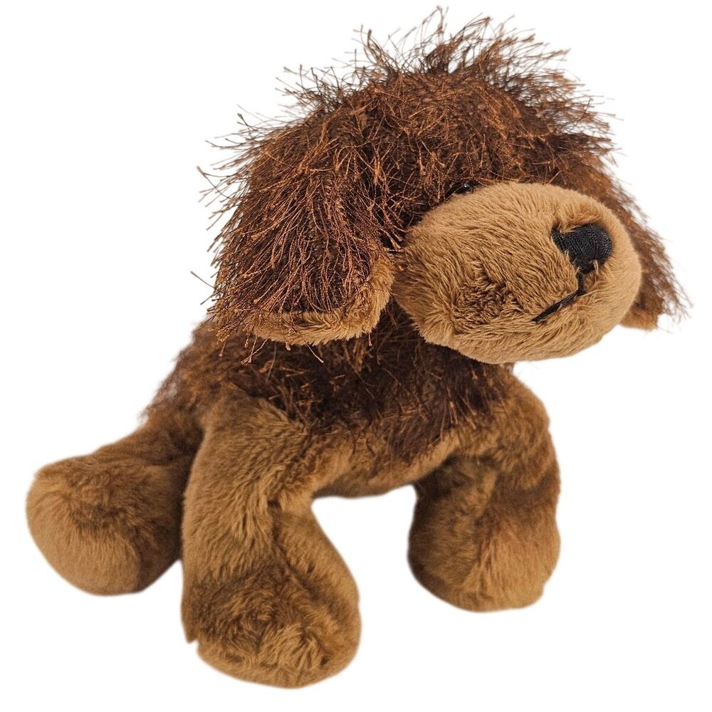 Ganz Webkinz Brown Shaggy Dog Plush Stuffed Animal 9” Soft Toy Puppy